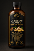 Traditional Caribbean Roots & Ginger Tonic – 8 OZ